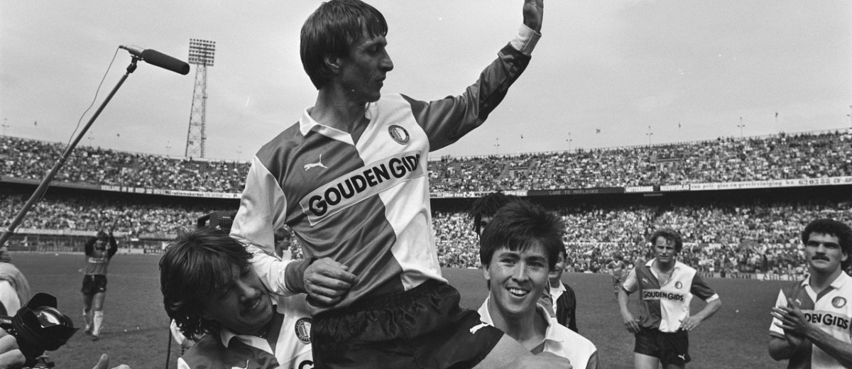 Johan deals cruyff voetbalschoenen