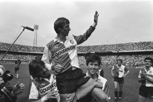 Afscheid John Cruyff bij Feyenoord - PEC. Foto: Nationaal Archief (Anefo). 