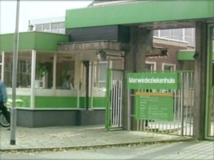 Merwedeziekenhuis in Dordrecht - Beeld uit Vergeten Verhalen van TV Rijnmond