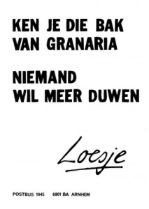 Copyrights Loesje